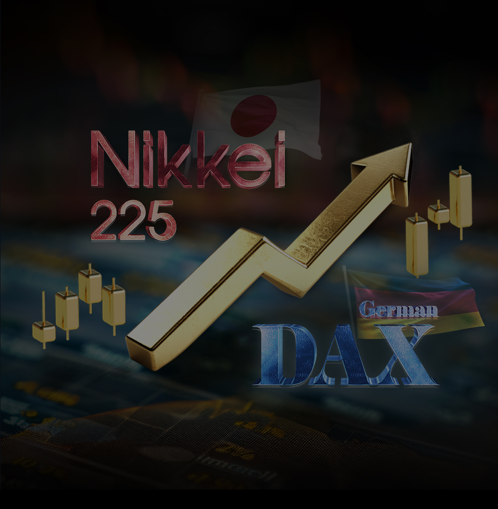 Nikkei 225 & DAX Allemand Maintenant Disponibles